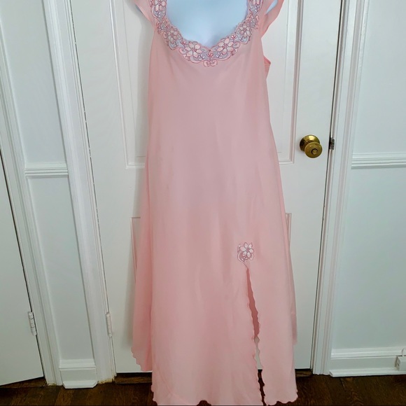 LEJABY PARIS for Neiman Marcus pink nightgown - Picture 4 of 8